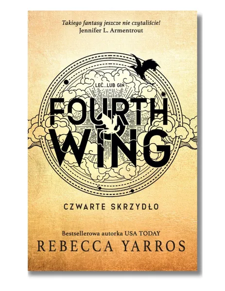 Recent książki Fourth Wing Czwarte Skrzydlo Rebecca Yarros
