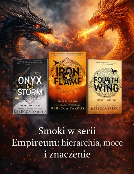 Smoki w serii Empireum – hierarchia, moce i znaczenie w świecie „Fourth Wing”